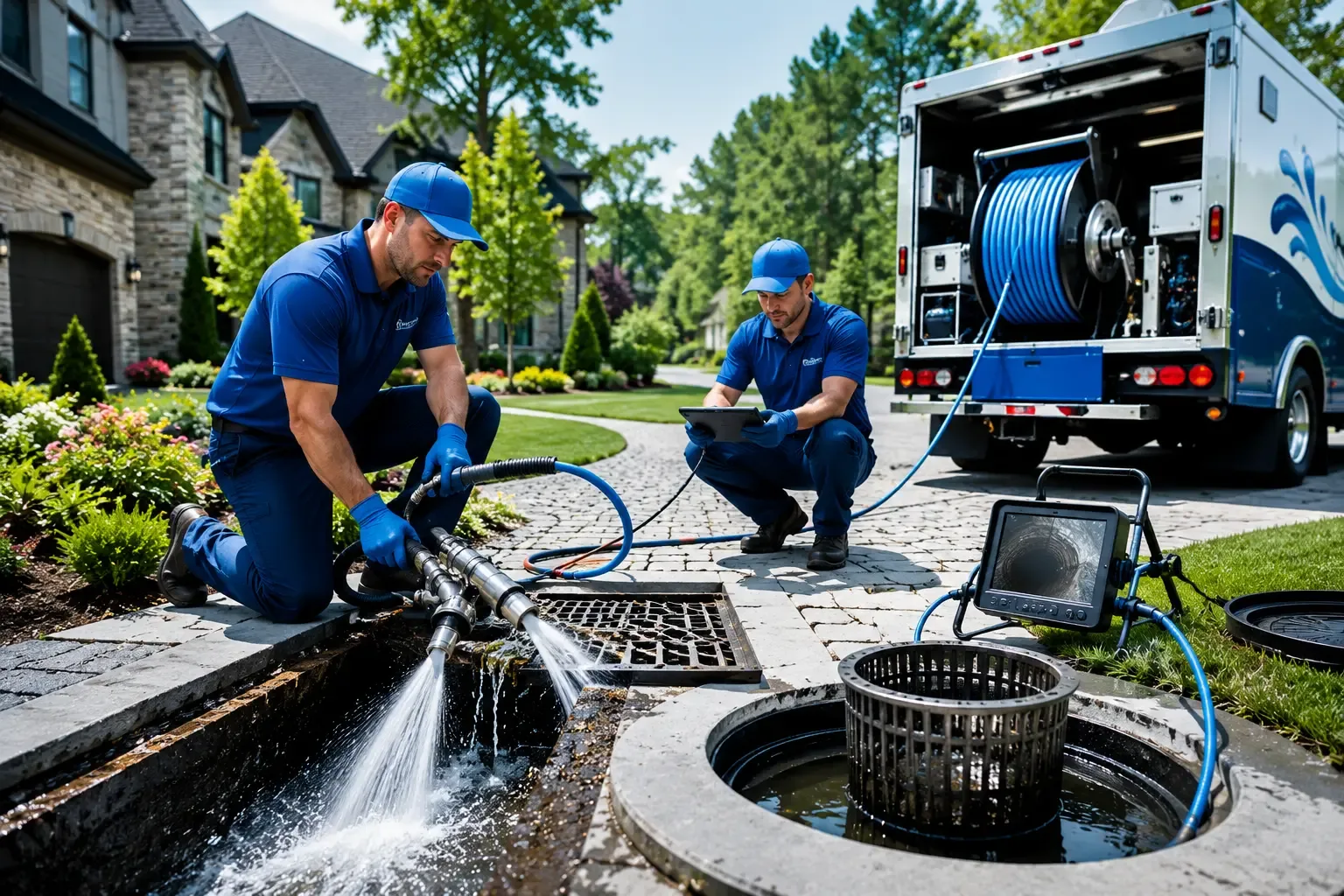 Local outdoor drain cleaning professionals in Jefferson, MA
